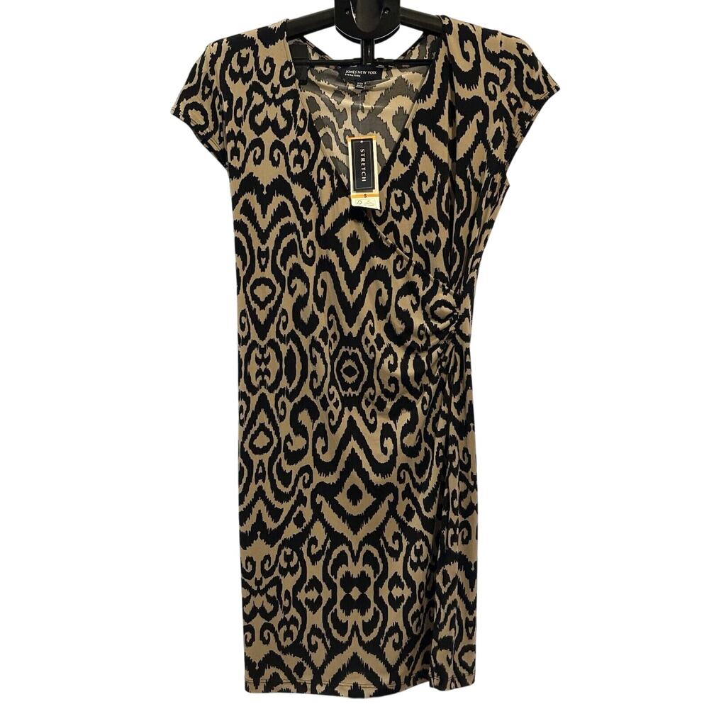 NWT Jones New York Signature Geometric Dress Women's size S
